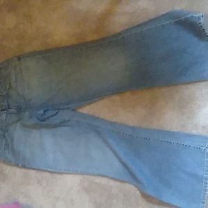 Calvin Klein blue jeans flare